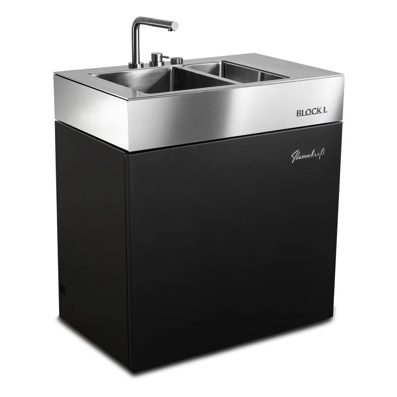 Vaskmodul Block L - #7 Ivory Black