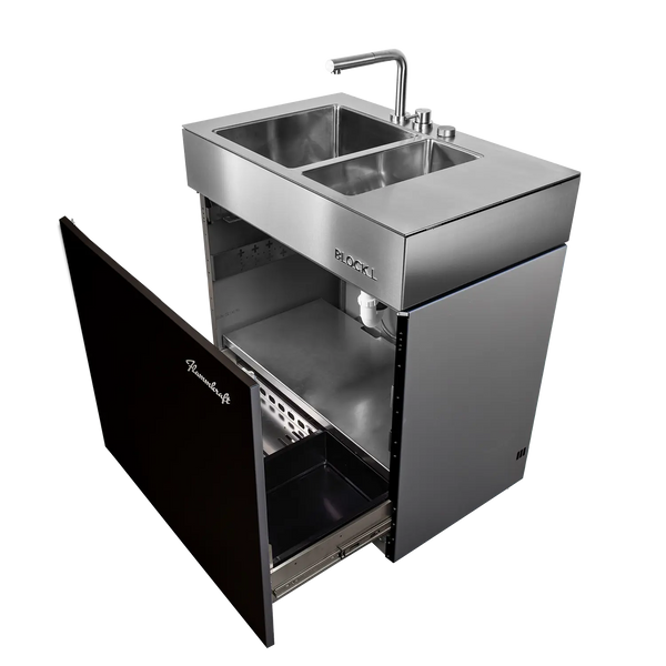 Vaskmodul Block L - #7 Ivory Black