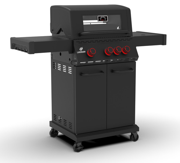 Gas Barbeque Black 3.1 CooK - Inklusive Skyddsöverdrag