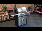 Gassgrill Triton FlexX PTS 4.0 Modulus Rustfritt stål 12268 - Ansiktsløftning
