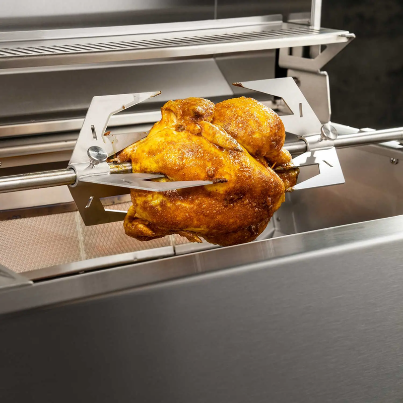 Rotisserie till BLOCK D (Gen. 5) - Rostfritt stål 55 cm