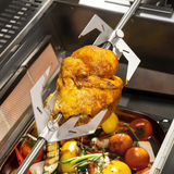 Rotisserie till BLOCK D (Gen. 5) - Rostfritt stål 55 cm