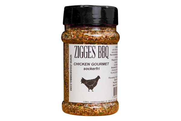Zigges BBQ Krydder - Kylling Gourmet 200g