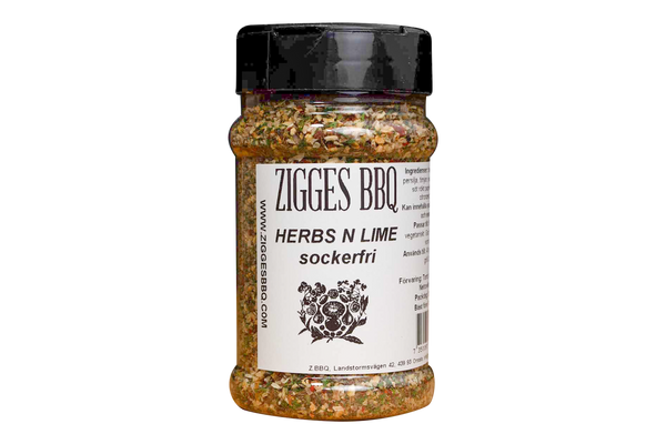 Zigges BBQ Kryddor - Herbs n Lime 200g