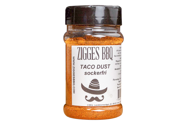 Zigges BBQ Krydderier - Taco Dust 200g